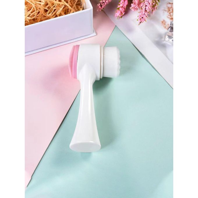 DOUBLE-SIDED FACIAL CLEANSING BRUSH