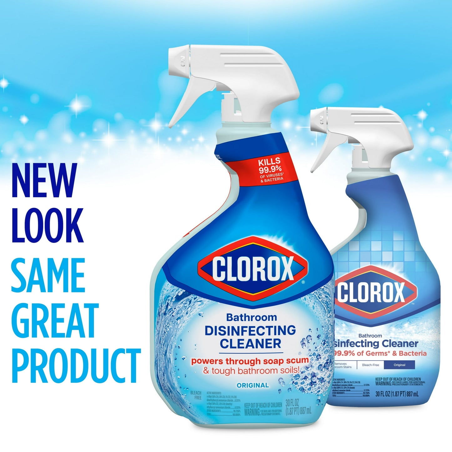 Clorox bathroom disinfecting cleaner