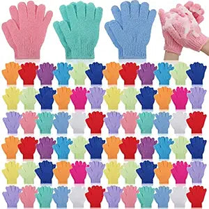 Exfoliating Gloves Double Sided Exfoliating Bath Gloves