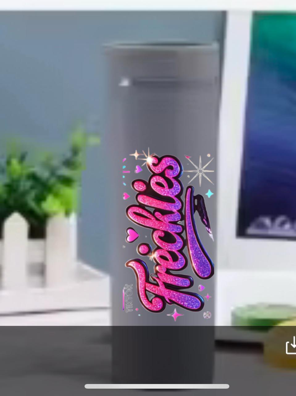 Versatile Tumbler: Perfect Size for Gym, School, Work, and Home! Freckles Brand