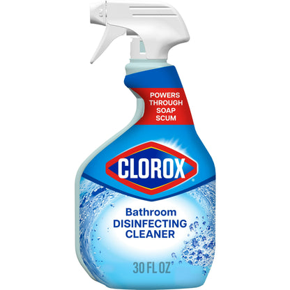 Clorox bathroom disinfecting cleaner