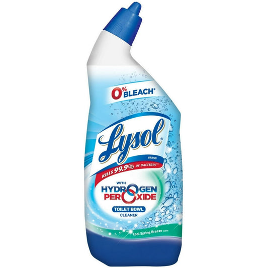 Lysol Bleach with Hydrogen Peroxide Toilet Bowl Cleaner, 24 Oz, 2 Count