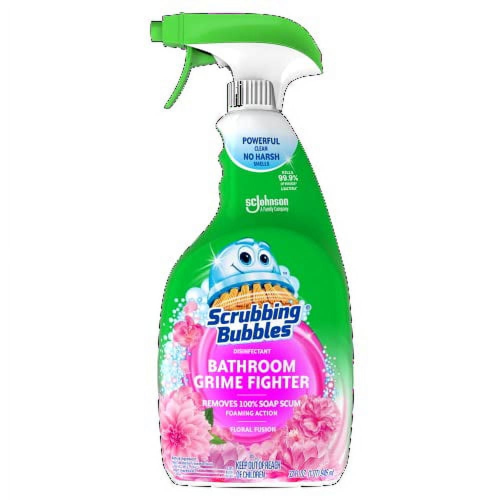 Scrubbing Bubble Bathroom cleaners